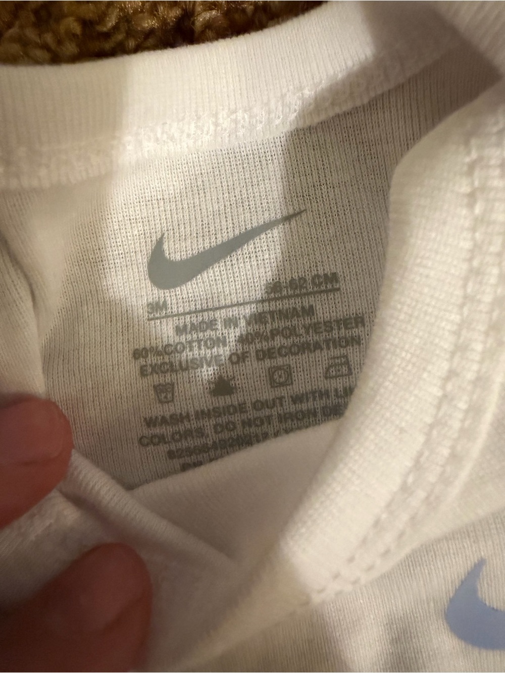 Nike Baby 3-Piece Set in Light Blue & White - Picture 2 of 2